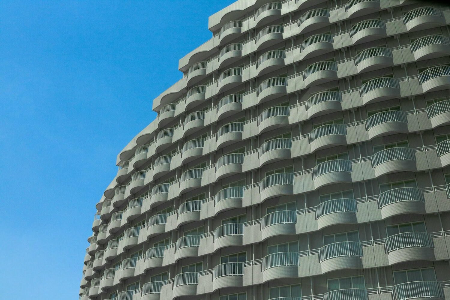 white concrete building